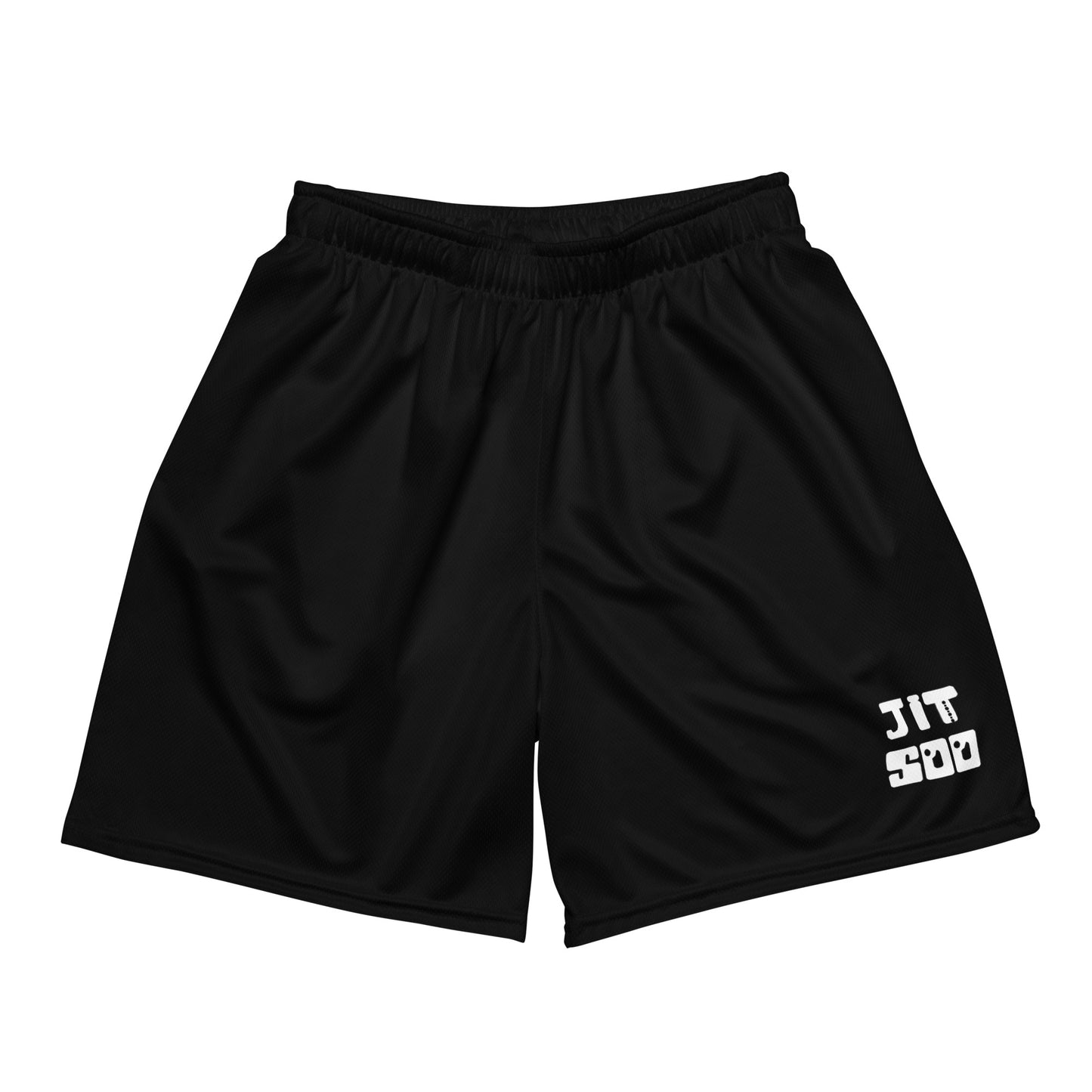 Unisex Black  mesh shorts